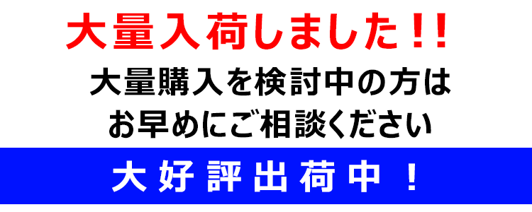 大量入荷しました